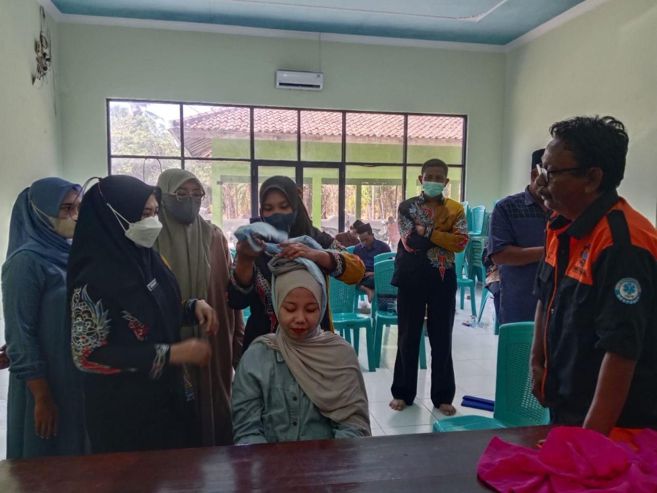 Lanjutan pembentukan Destana Desa Longos Kec Gapura Sumenep